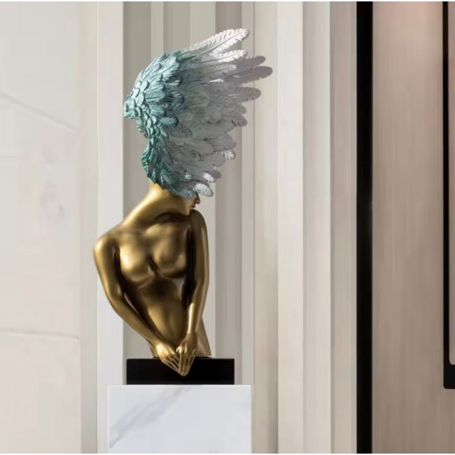تحفه فن النحت التشكيلي مثالي لديكور المنزل -5521