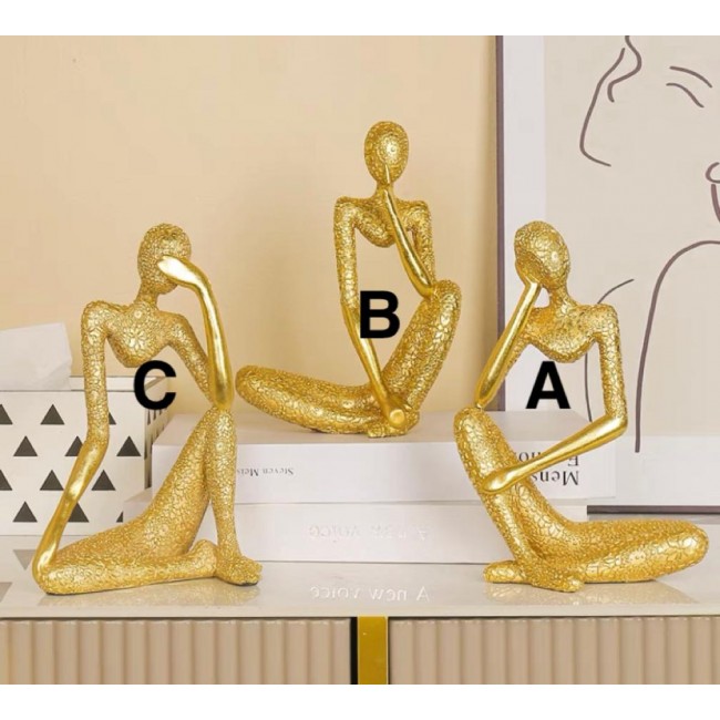 تحفه مكتبيه ذهبيه معبره متوفره 3 اشكال -6169