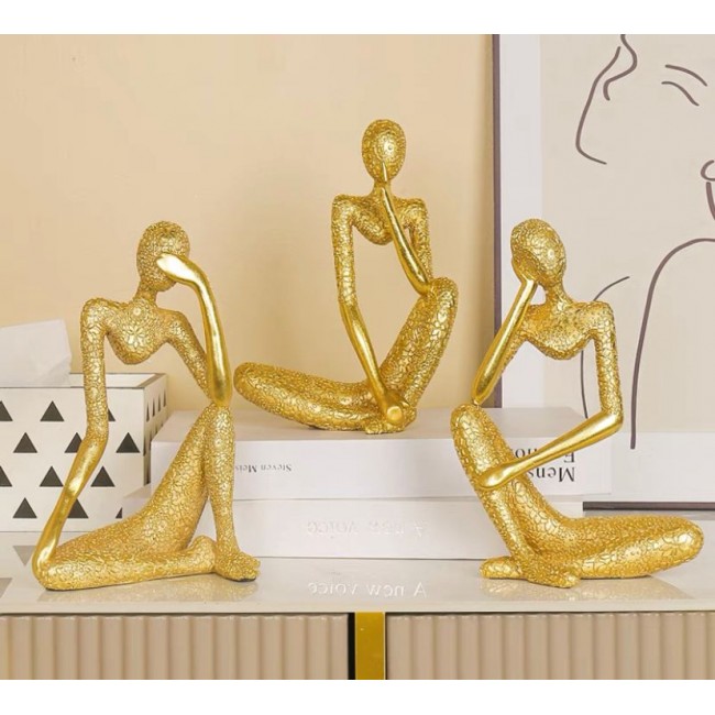 تحفه مكتبيه ذهبيه معبره متوفره 3 اشكال -6169