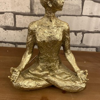 تحفه يوغا من راتنج ملائم لديكور المنزل -L6146