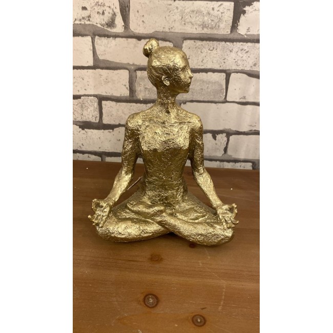 تحفه يوغا من راتنج ملائم لديكور المنزل -L6146