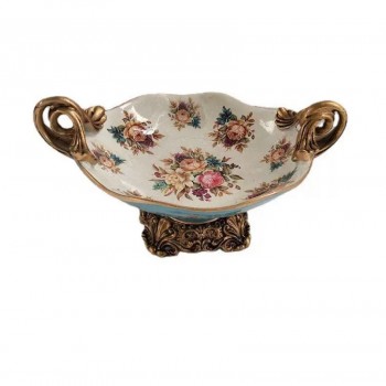 صحن تقديم سيراميك على الطراز الاروبي -6248