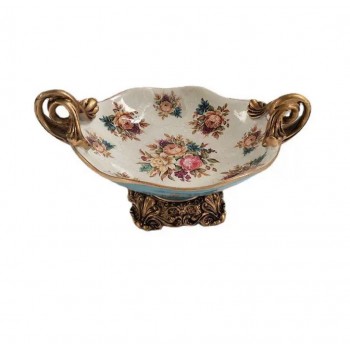 صحن تقديم سيراميك على الطراز الاروبي -6248