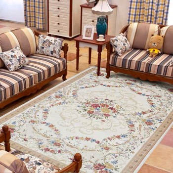 سجاد فاخر بتصميم ريفي-L6340 مقاس 200cm*290cm