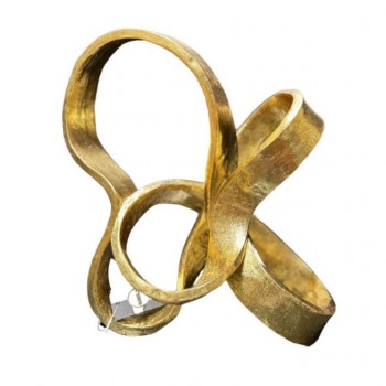 تحفه ديكور مكتبي من الراتنج ذهبي -L6137