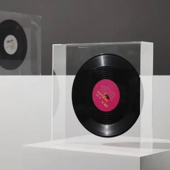 ديكور اسطوانه  الفينيل صندوق اكريليك ديكو منزلي حديث -L3656