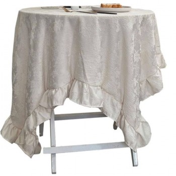 مفرش طاوله انيق بنقوش ناعمه مزينه بتصميم ريفي متوفر الحجمين L3019