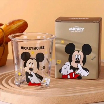 كوب زجاجي رسمة ديزني 2-3223
