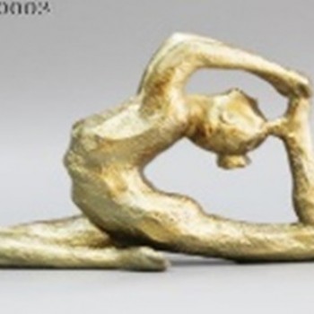 تحفه يوغا ذهبي راتنج انيقه -L6147