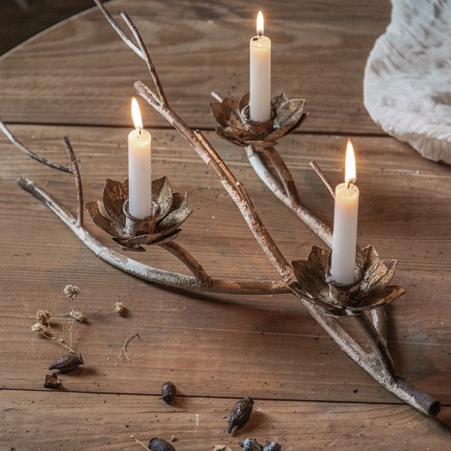 شمعدان طاوله ثلاثي