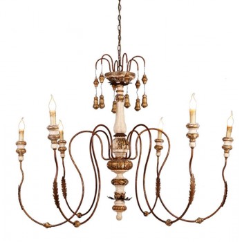 ثريا مصنوعه من الخشب الطبيعي والمعدن L90073 ثريا مصنوعه من الخشب الطبيعي والمعدن L90073