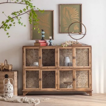 كونسول خشب طبيعي L2103