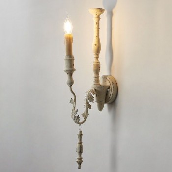 وحدة اضاءه جداريه خشب k3886 وحدة اضاءه جداريه خشب k3886