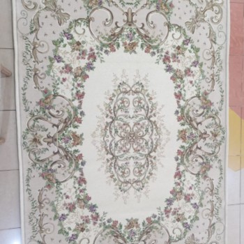 سجادة فاخره بتصميم ريفي بيج 200cm * 290cm 