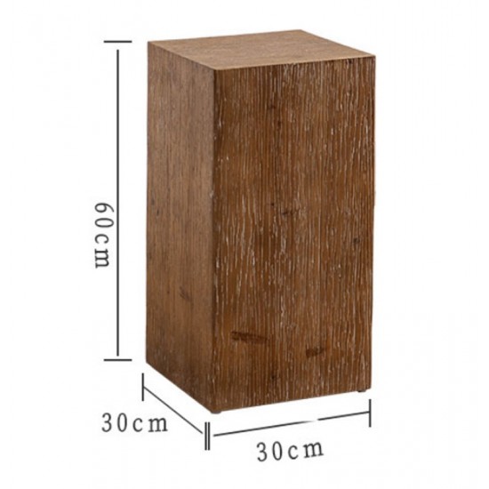 طاولات خشب طبيعي متوفره بحجمين فنتيج ستايل 