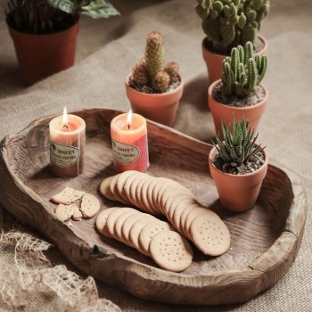 صينيه مصنوعه من خشب الاشجار الطبيعي صينيه مصنوعه من خشب الاشجار الطبيعي