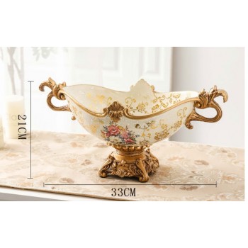 صحن تقديم بورسلان كلاسيك انيق صحن تقديم بورسلان كلاسيك انيق