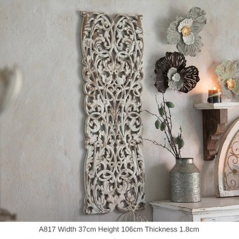 لوحة جداريه خشب طبيعي حفر يدوي شابي شيك ستايل لوحة جداريه خشب طبيعي حفر يدوي شابي شيك ستايل