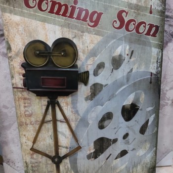 لوحة خشب بمجسم كاميرا معدني فنتيج ستايل 80cm *60cm-k79 لوحة خشب بمجسم كاميرا معدني فنتيج ستايل 80cm *60cm-k79