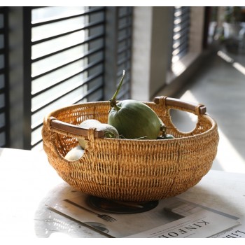 جاط مصنوع من الخوص الطبيعي حجم كبير جاط مصنوع من الخوص الطبيعي حجم كبير