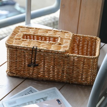 منظم للمناديل خوص طبيعي منظم للمناديل خوص طبيعي