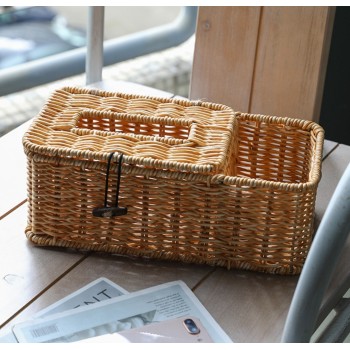 منظم للمناديل خوص طبيعي منظم للمناديل خوص طبيعي