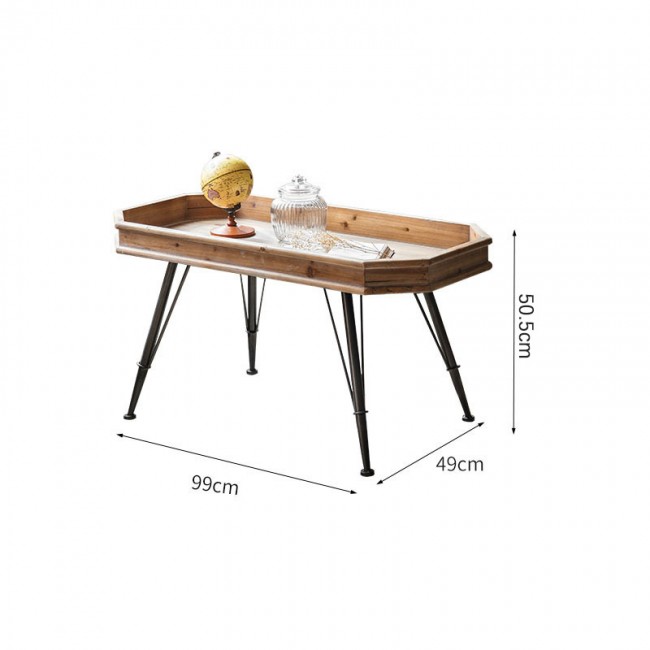 طقم طاولات وسط حبتين خشب بأرجل معدنيه طقم طاولات وسط حبتين خشب بأرجل معدنيه