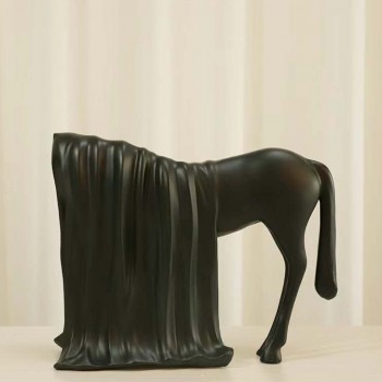 تحفة خيل سيراميك حجم كبير L1455