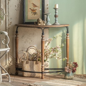 كونسول خشب طبيعي L1561 كونسول خشب طبيعي L1561