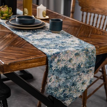 مفرش طاوله قطني 210cm*30cm