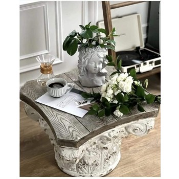 طاولة مصنوعه من الحجر الرخامي طاولة مصنوعه من الحجر الرخامي