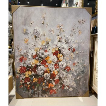 لوحة كانفس بتصميم الورود مقاس 140cm * 100cm لوحة كانفس بتصميم الورود مقاس 140cm * 100cm