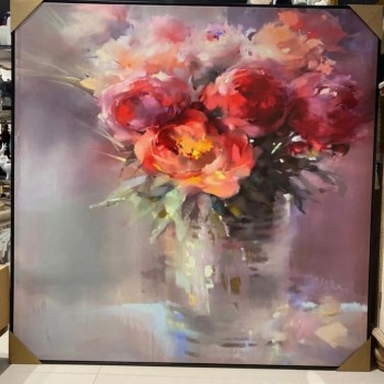 لوحة كانفس بأطار خشب 112cm*112cm-k82