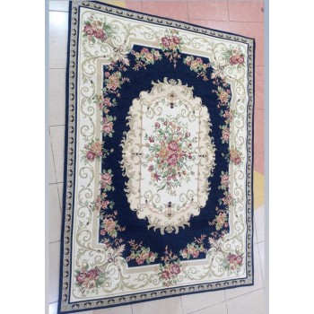 سجاد فاخر طبقتين ريفي كحلي سجاد فاخر طبقتين ريفي كحلي