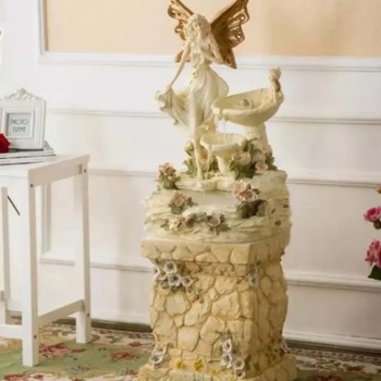 نافوره سيراميك مشغوله يدويا نافوره سيراميك مشغوله يدويا