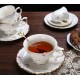 كوب شاي بورسلان فاخر بتصميم انجليزي 