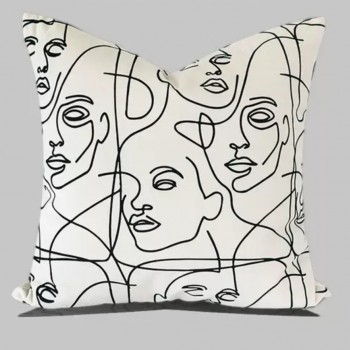 غطاء مخده قطني 100% فيسس