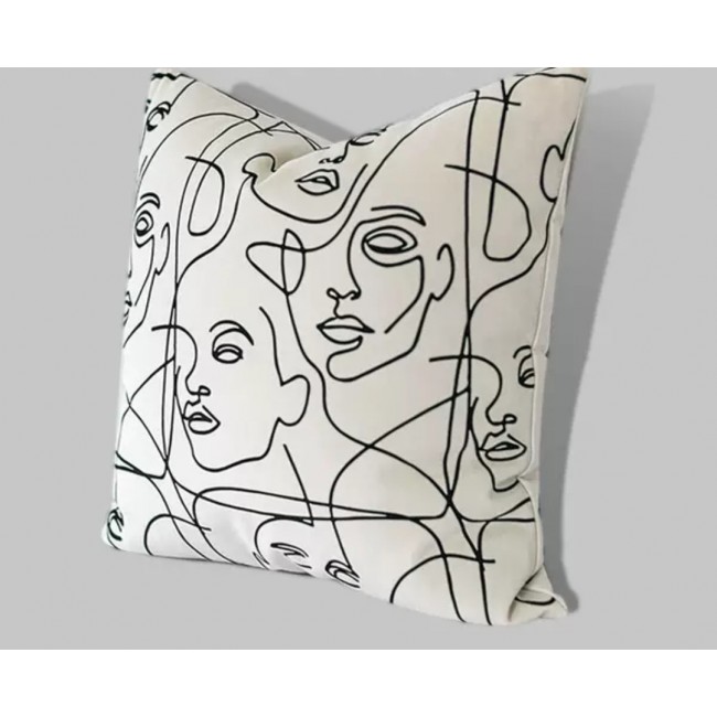 غطاء مخده قطني 100% فيسس