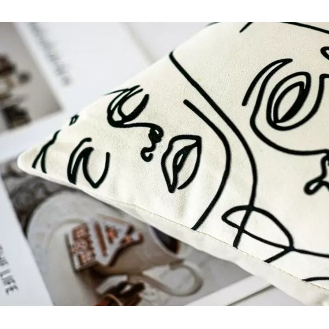 غطاء مخده قطني 100% فيسس