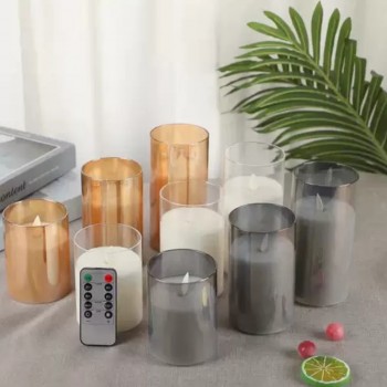 طقم شموع بطاريه Led بريموت 3 حبات