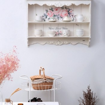 رف جداري خشب بتصميم ريفي رف جداري خشب بتصميم ريفي