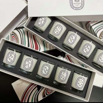 طقم شموع فاخر بعلبة فاخره