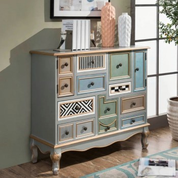 كونسول خشب ادراج فنتيج كونسول خشب ادراج فنتيج