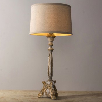 تيبل لامب خشب حفر يدوي k3860 تيبل لامب خشب حفر يدوي k3860