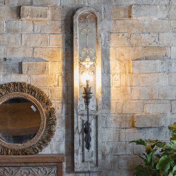 وحدة اضاءه جداريه خشب طبيعي والمرايا L7021 وحدة اضاءه جداريه خشب طبيعي والمرايا L7021