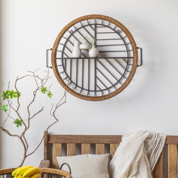 رف جداري معدني فنتيج ستايل رف جداري معدني فنتيج ستايل