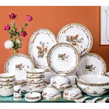 طقم صحون 36 قطعه بورسلان فاخر