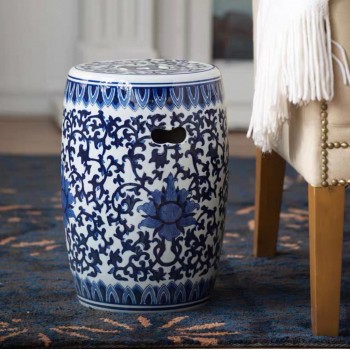 مقعد سيراميك تعد تحفه فنيه تجميع بين الاناقه والرقي الكلاسيكي L8114