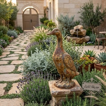 تحفه بطه تم تصميم هذه القطعة بعناية فائقة لتجسد المظهر المميز لبط، بوقفته الشامخة وتفاصيله الدقيقة التي توحي بالأصالةL8553