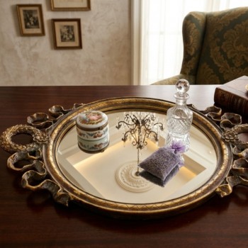  صينيه مريا من الأناقة الفرنسية" العتيقة لمسة من الرقي الملكي في منزلكL8576